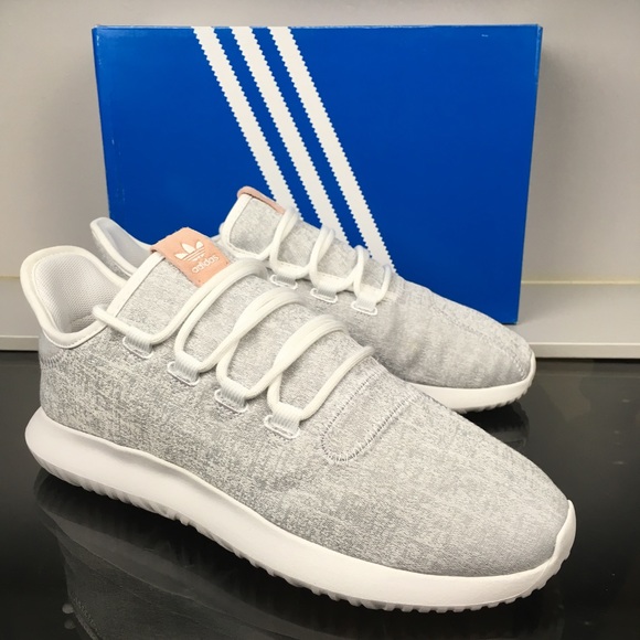 Adidas White Grey White Tubular Shadow W - Picture 2 of 5